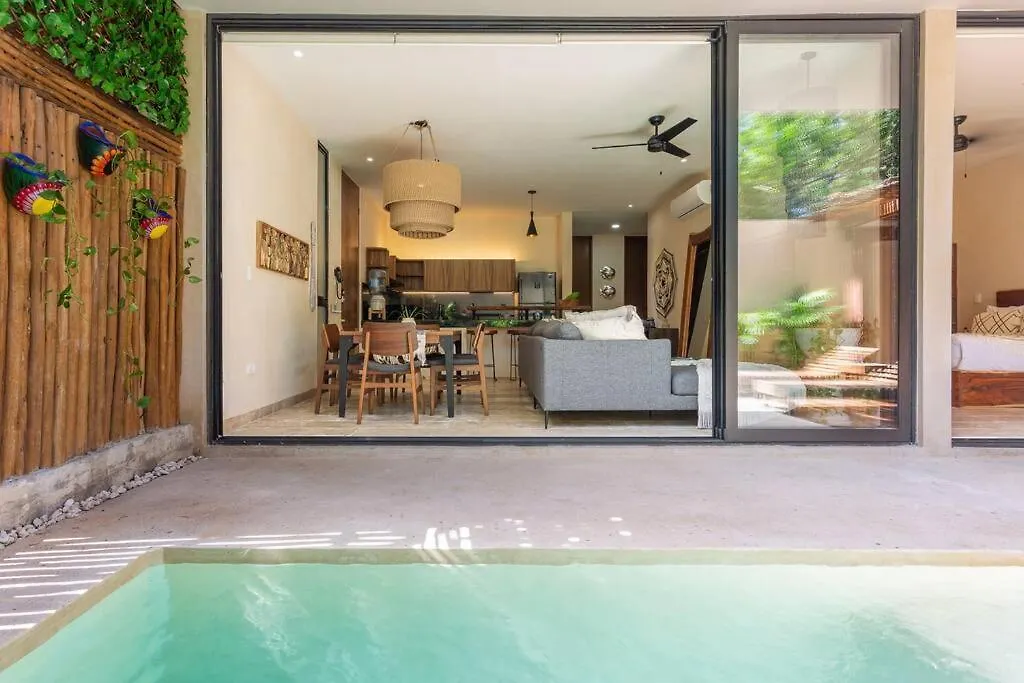 Apartment Luxury Three Bedroom Jungle Suite Private Pool Tl19 Tulum
